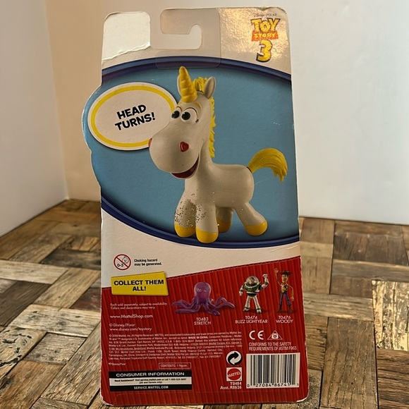 Disney Pixar Toy Story 3 Buttercup Unicorn Figure NWT - Picture 5 of 7